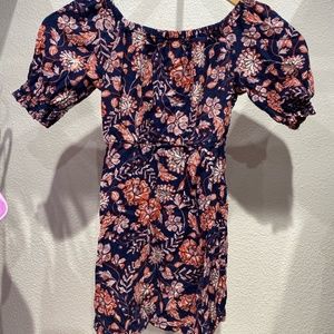 Old Navy Floral Smocked Elbow-Sleeve Dress for Girls
